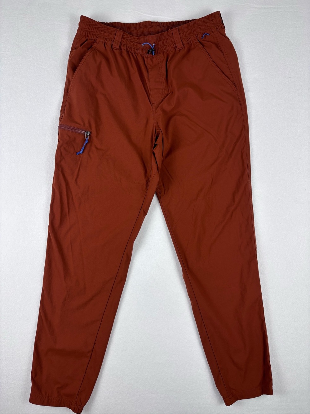 REI Co-op Men’s Medium Rust Brown Cargo Jogger Hiking Outdoor Pants